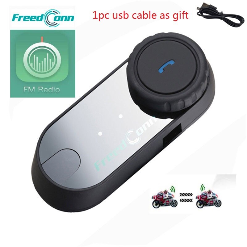 Freedconn T-COMOS Motorhelm Headsets Intercom Bluetooth Oortelefoon Waterdichte Handsfree Hoofdtelefoon Motorbike Headsets