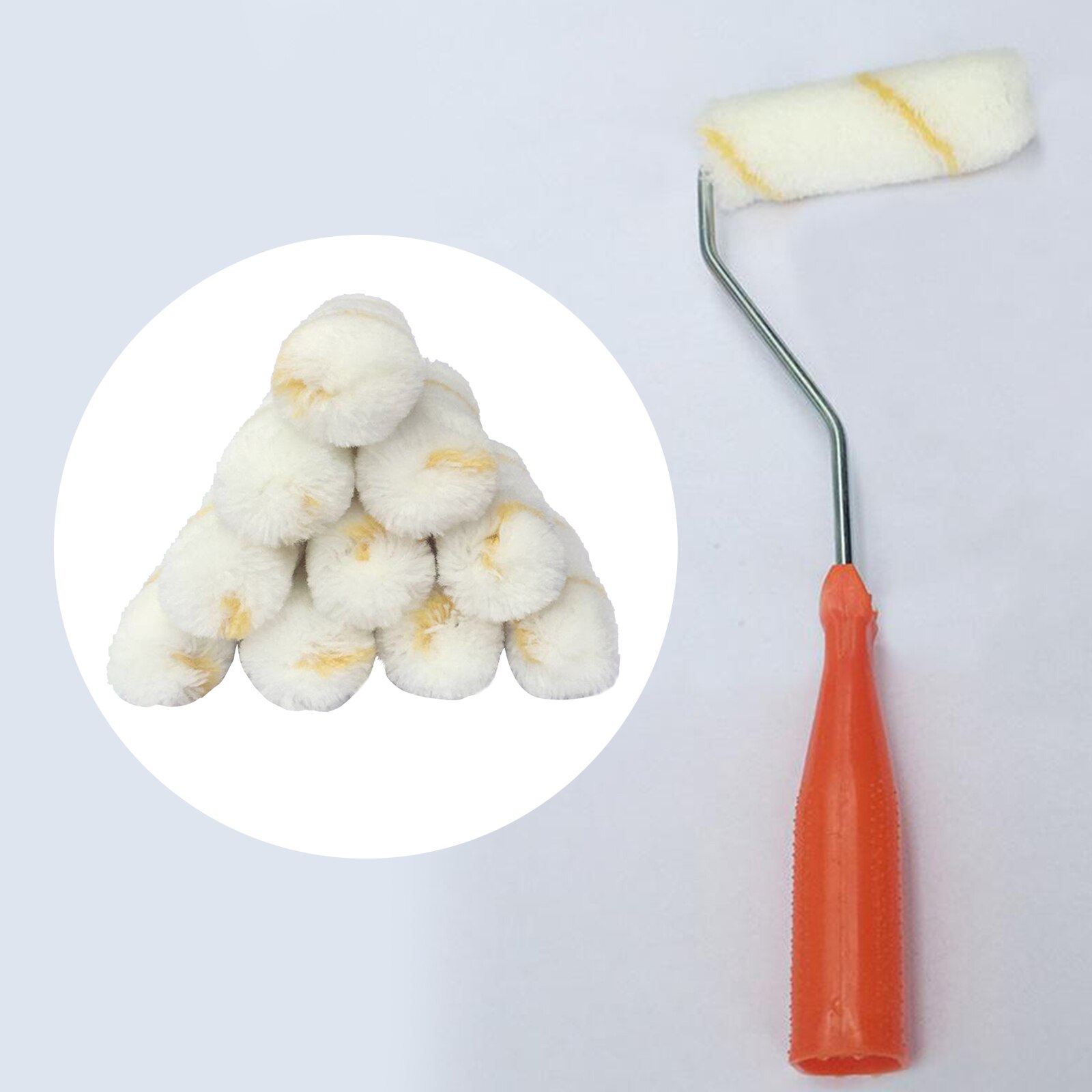 Paint Roller Covers, 4" Roller Covers, Pack of 10, Covers for Paint Rollers,