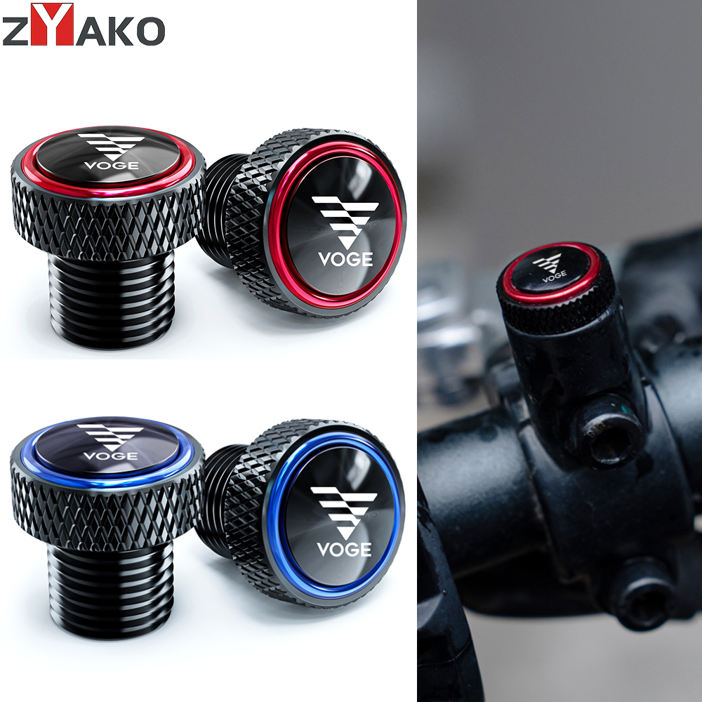 CNC para Loncin Voge 900 DSX 525 Voge 500R 300RR 250RR 180RR 300AC espejos de motocicleta agujero tornillos tapas espejo agujero cubierta