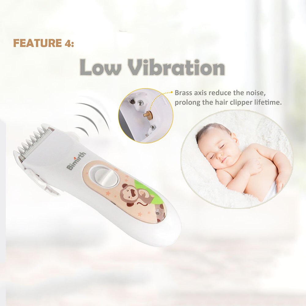 Hair clippers children's hair clippers baby hair cutting ultra-quiet body wash electric clippers USB rechargeable waterproof