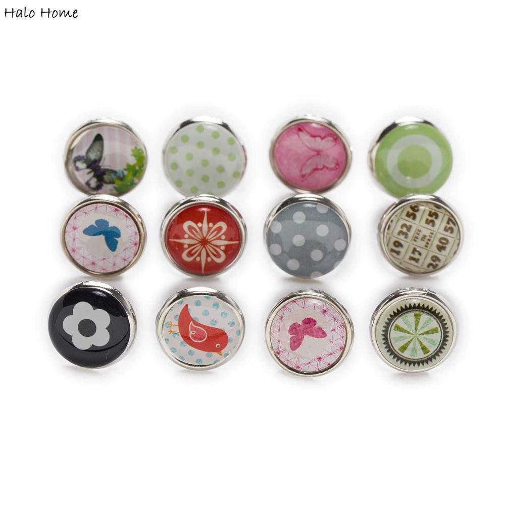 Tachuelas redondas de Metal para álbum de recortes, adornos hechos a mano, fabricación de tarjetas, remaches decorativos, 9-25mm, 10 Uds.