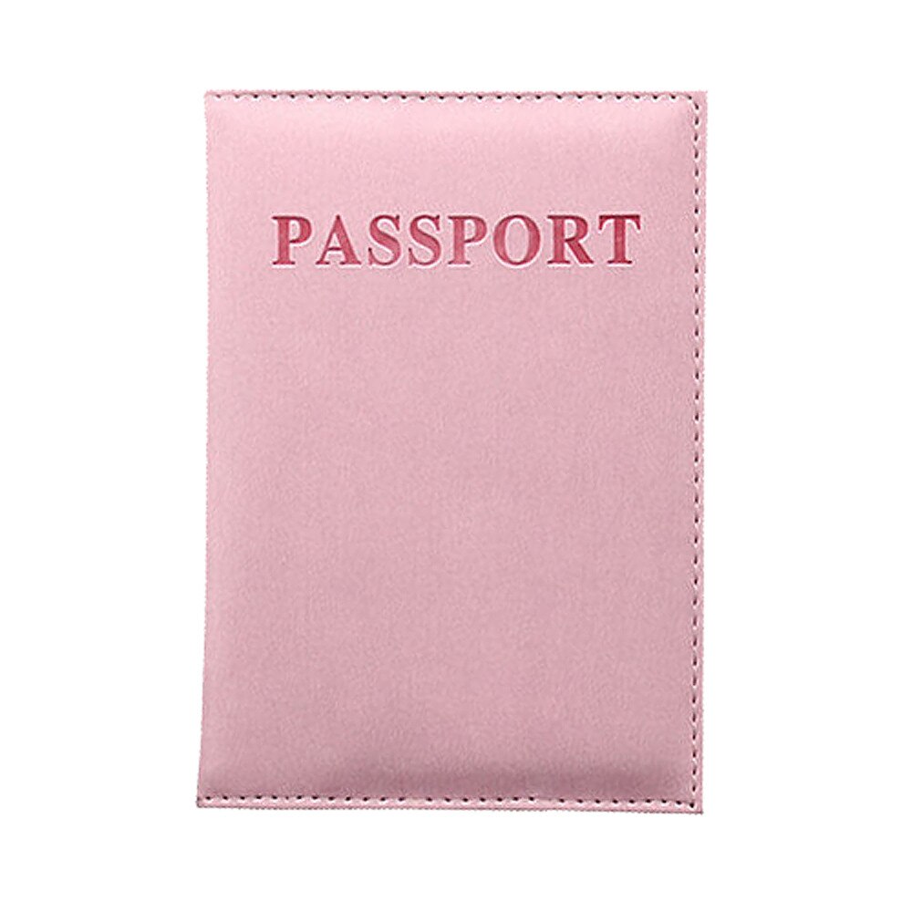 Card Wallet Id Holders Porte Carte Dedicated Nice Travel Passport Case Id Card Cover Holder Protector Organizer Tarjetero Hombre: Pink
