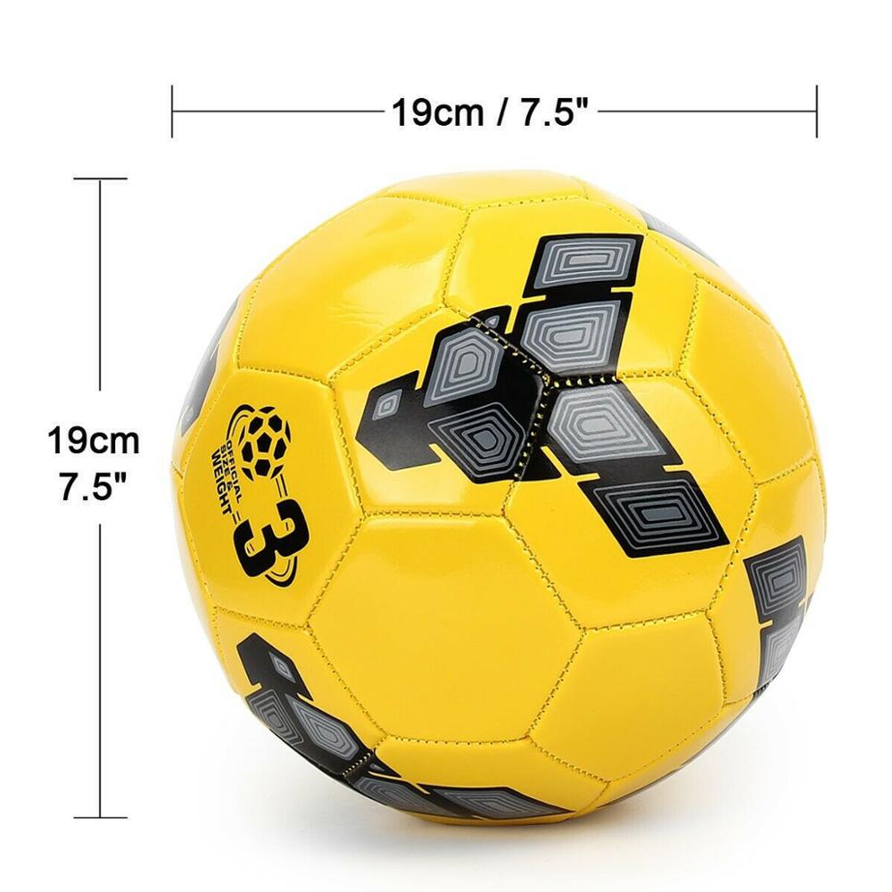 1 PC Children Soccer Balls Soccer Ball Football Amateur Training Football Size 3 Machine Front Football