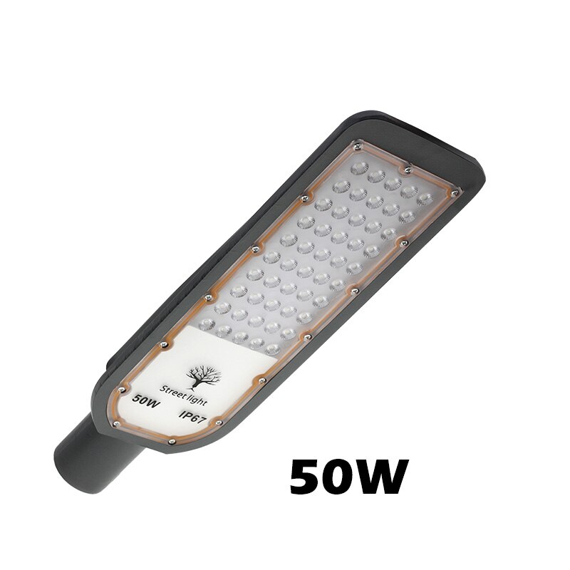 100w 150w 200w led-katuvalo  ac85-265v ulkovalonheitin kohdevalo  ip67 vedenpitävä puutarhatie katupolku kohdevalo: 50w / Valkoinen valo