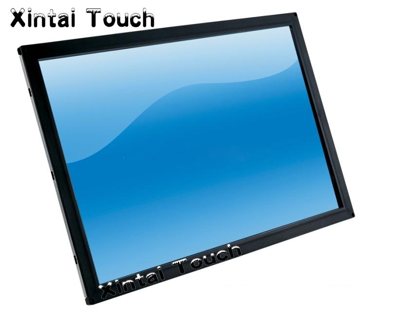 Xintai Touch 21.5 inch 2 punten infrarood multi touch screen panel, multi touch screen overlay, multi touch screen met glas