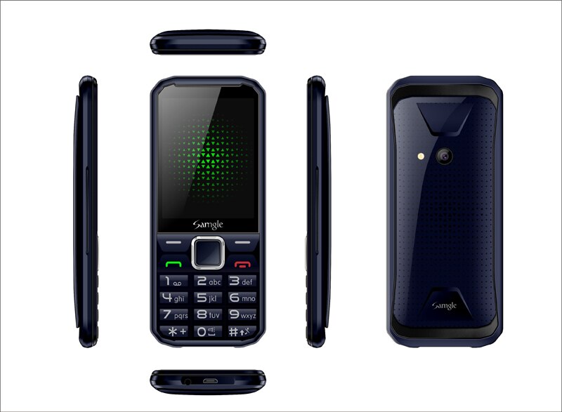 F9 Mobiele Unicom 3G 4G Oude Man Mobiele Telefoon Grote Woorden Luid Groot Scherm Ouderen Captain Standby Straight mobiele Telefoon Buitenlandse Trad: add 4G TF card / blue