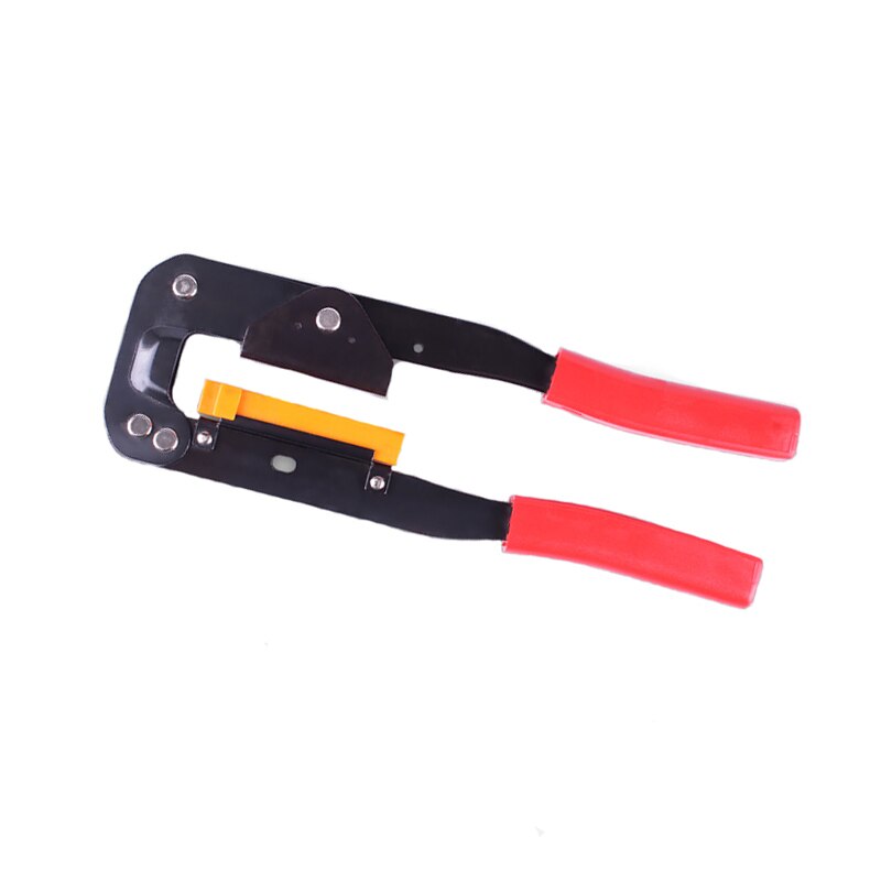 Network cable crimping tool,crimper for making Hub Flat Cable,IDC connector on to ribbon cable,computer wire
