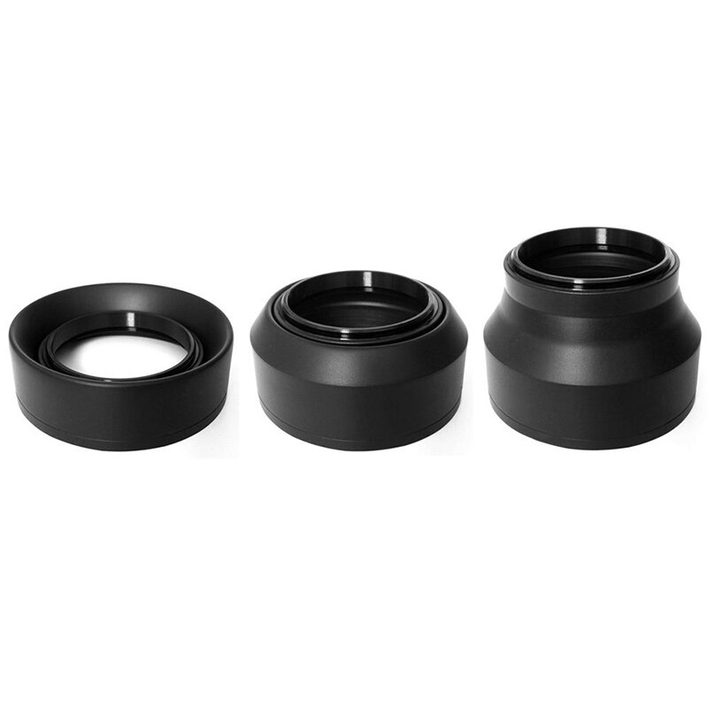 2pz Uv cap cappuccio Cpl Fld Nd Laureato lente filtro Cappuccio di Gomma-62 Millimetri e 77 Millimetri