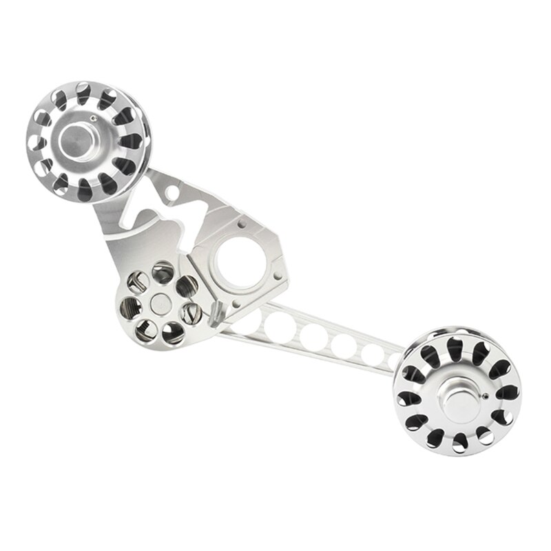 Aluminum Alloy Bicycle Chain Guide Wheel 2/3/6 Speed Folding Bike Rear Derailleur Chain Tensioner: S