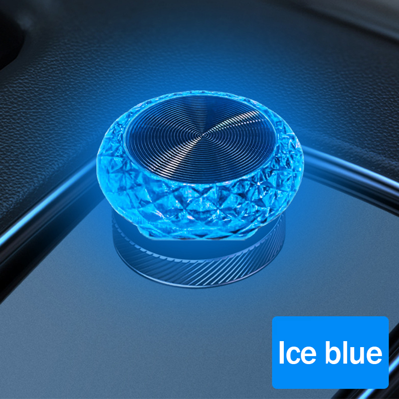 Car USB Ambient Light Mini LED Decorative Atmosphere Lamps for Auto Interior Environment Light Computer Portable Light Plug Play: 4300K White Yellow