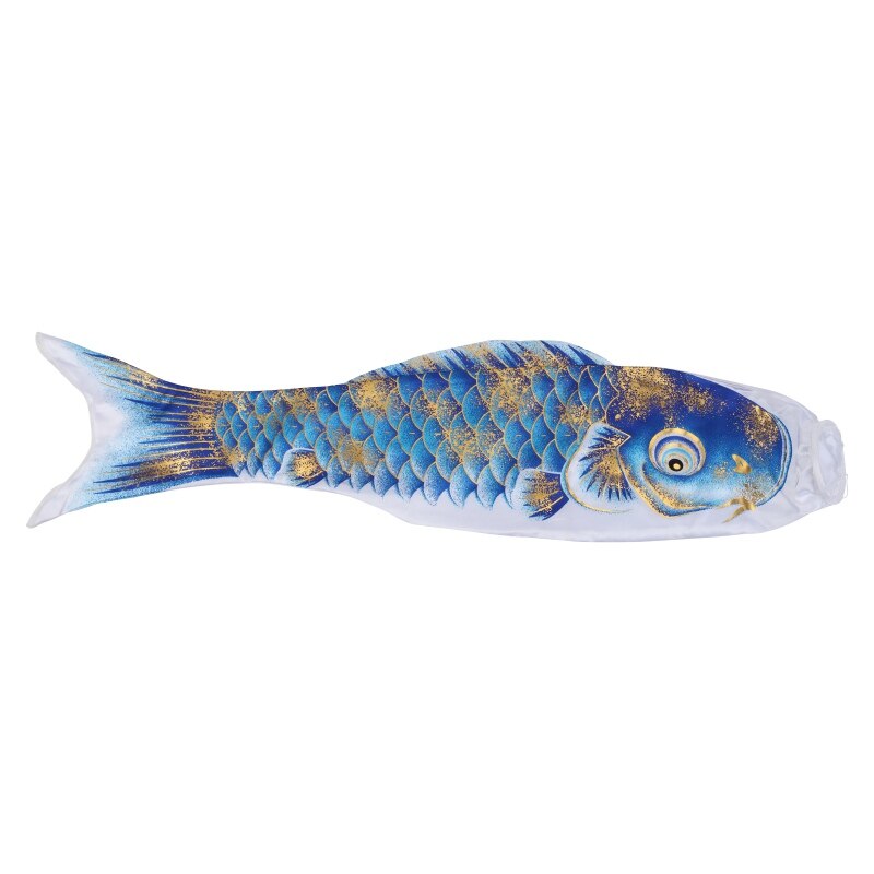 Colorful Japanese Style Carp Wind Sock Koinobori Fish Flag Wall Hanging Decoration: L 70CM