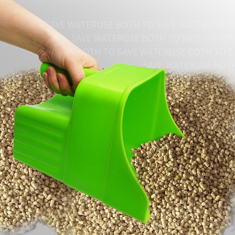 Plastic Feed Scoop Heavy Duty Handle Durable Ice Scooper for Commercial Restaurant and Food Service Large Capacity Green N1HF