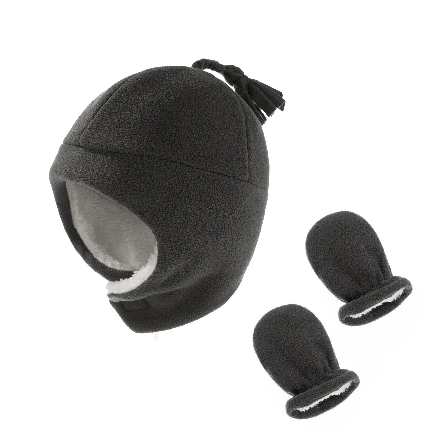 Kids Beanie Hoed Tweedelige Baby Hoed Handschoenen Skullcap Kinderen Hoed In De Winter Warm Kinderen Houden Beschermende oor Cap Hoed Handschoenen