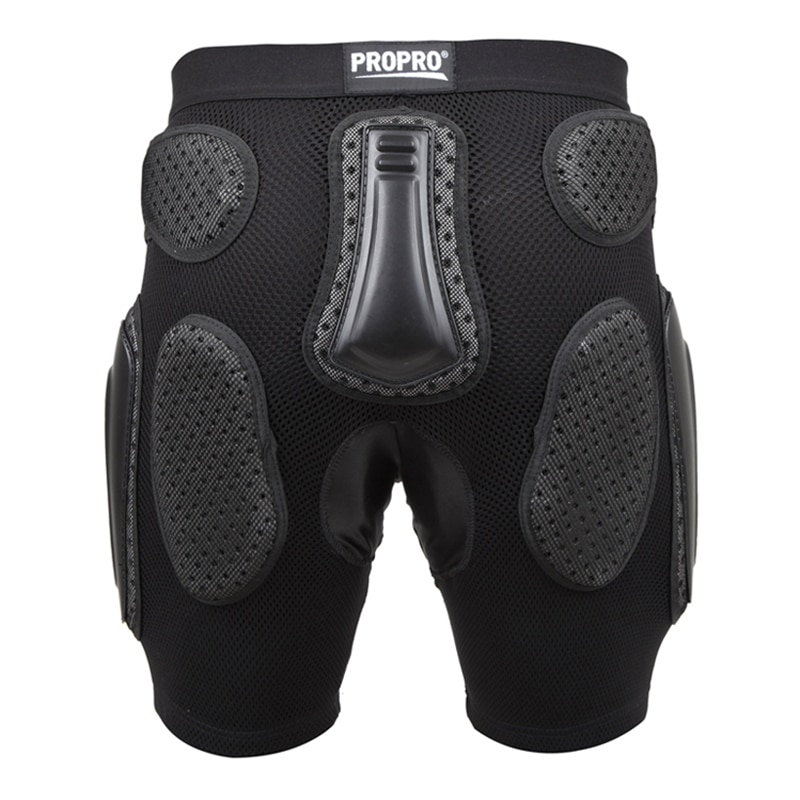 Propro Zwart Skateboard Shorts Anti Armor Gear Hip Ondersteuning Bescherming Sportkleding Schaatsen Fietsen Skiën Shorts