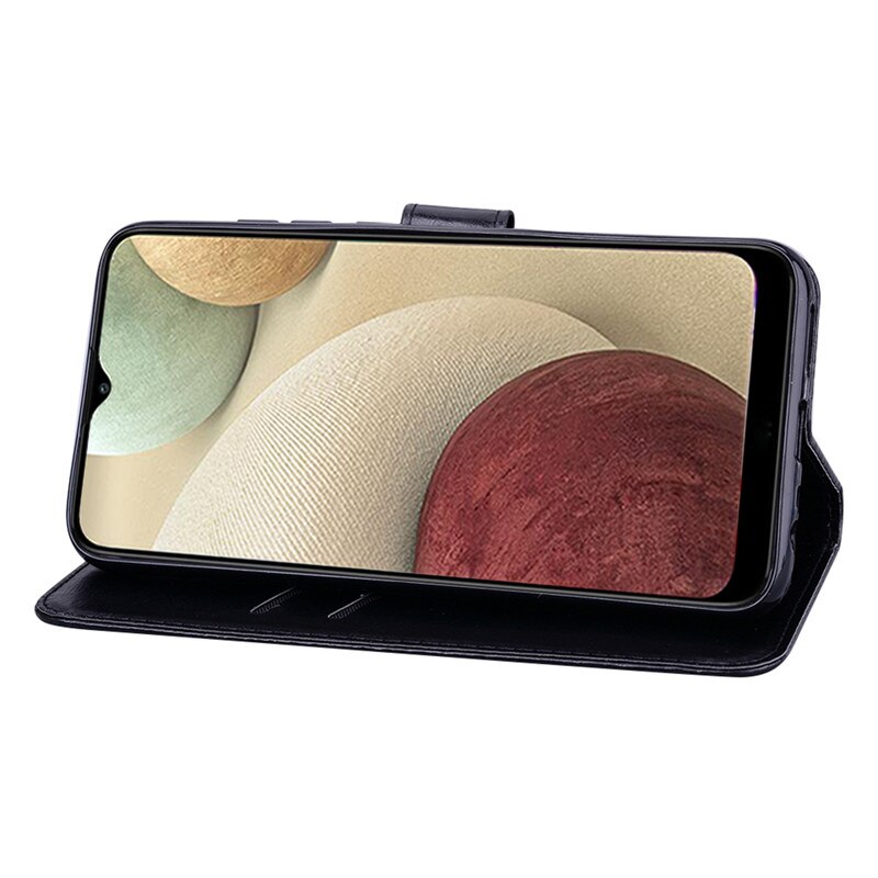 Flip Case Voor Samsung Galaxy A12 Case Wallet Magnetische Luxe Boek Lederen Case Voor Samsung A12 Een 12 Telefoon Tas gevallen Coque Fundas