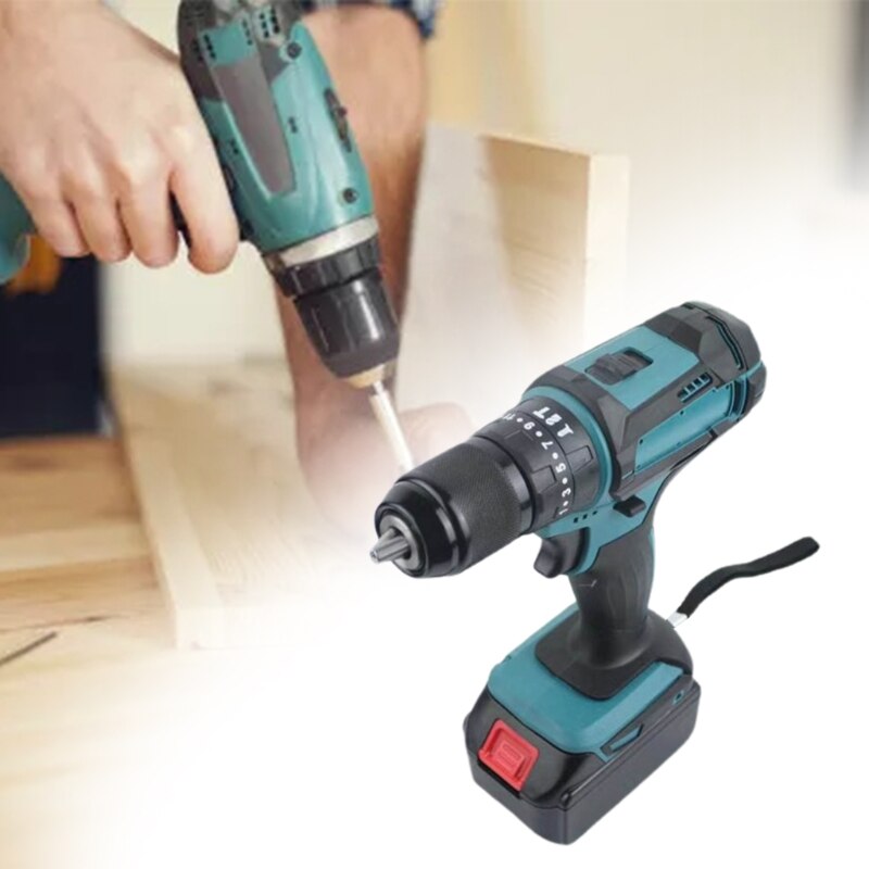 13mm bezprzewodowy bezszczotkowy wpływ wiertarka elektryczna śrubokręt kompatybilny 1815 1820 1830 1840 1850 1860 litowo zasilany z baterii