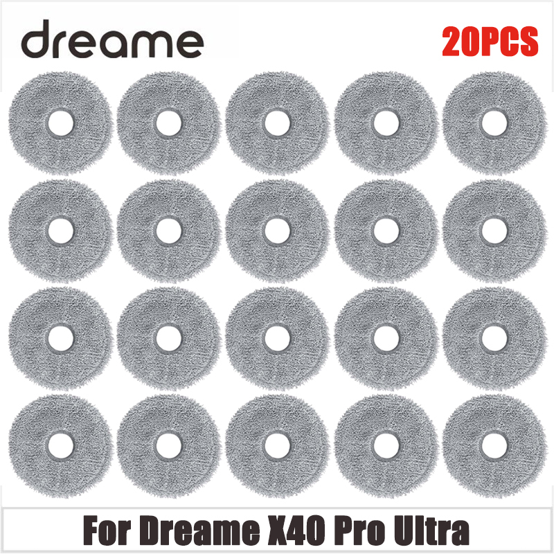 Dreame X40 pro ultra robot aspirapolvere principale doppio principale spazzola Mocio filtro Hepa sacchetto della polvere accessori pezzi di ricambio di ricambio: Arancione