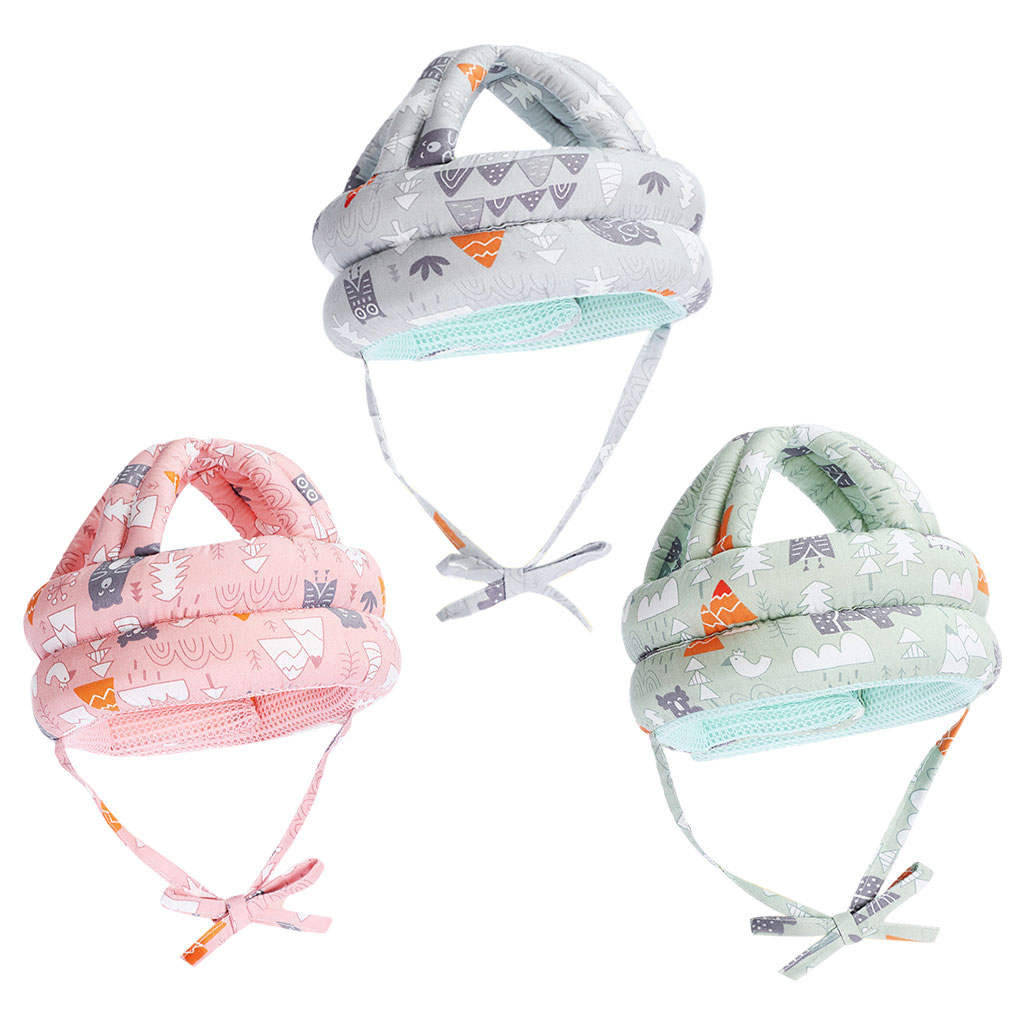 Verstelbare Baby Helm, Comfortabele Harnassen Soft Fietsen Veiligheid Wandelen Hoeden Bumper Hoofdbeschermer, Voor Thuis Indoor Jongens Meisjes Kids