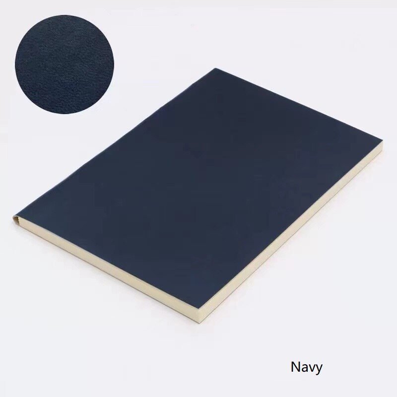 Colorful PU Leather Soft Cover A5 Travel Journals Writing Diary Subject Notebooks Lined Ruled 86 Sheets Students Office Supply