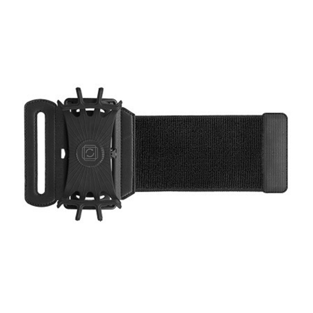 3.5 to 6 Inches Running Phone Wristband 180 Degree Rotatable Free Hand Bag Belt Wrist Strap Cycling Gym Arm Band Bag EDF: black