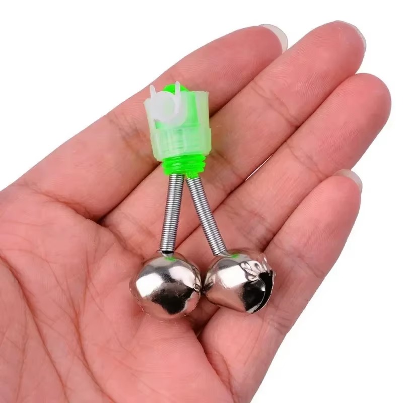 Alarmes de morsure de cloche de pêche, pince à pointe, cloches à clip, anneau de pêche à la carpe, accessoires d'alarme de poisson, le plus récent