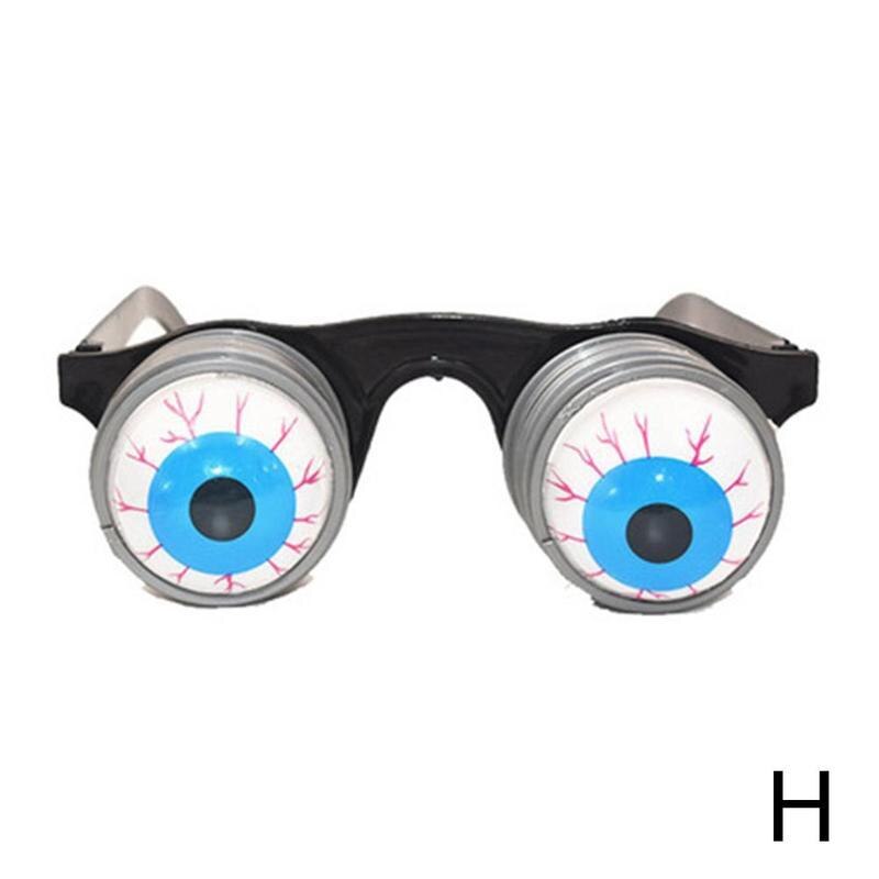 1pc Halloween Glasses Pumpkin Skull Skull Spider Web Glasses Decorations Scary Accessories Cosply Masquerade Funny Eyeball Q4V5: H