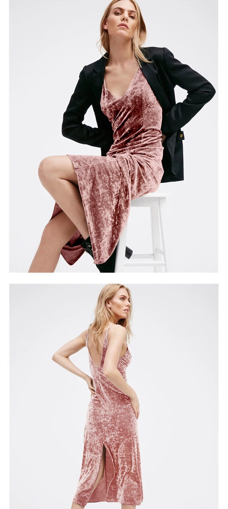 Solid color velvet fabric soft dress polyester velvet fabric cheongsam dress velvet fabric polyester fabric cloth