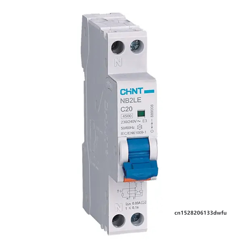 CHINT NB2LE 1P+N interruptor de protección contra fugas disyuntor NB2 AC TYPE RCBO