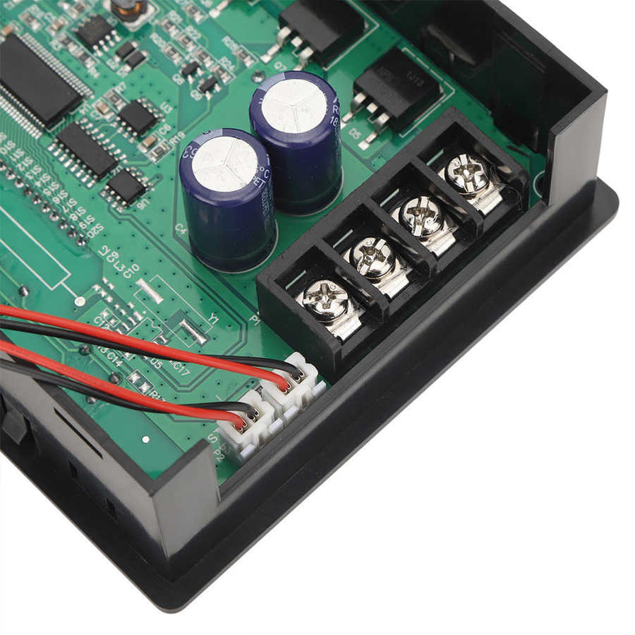 DC Motor Speed Controller 60A 10-55V DC Brush Motor Speed Controller Digital LCD Slow Run/Stop Timer Reversible