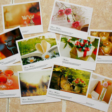 10 stks/partij kawaii mini papier postkaart verjaardag wenskaart tank u bericht kaart LOMO cards 11*9 cm