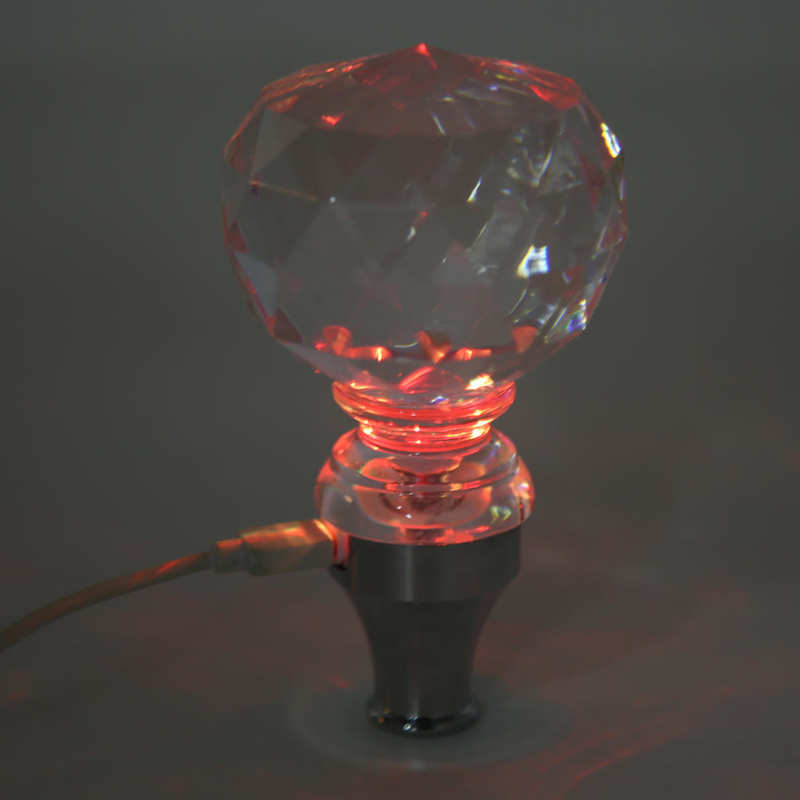 Pommeau de levier de vitesse LED, acrylique pour Transmission manuelle
