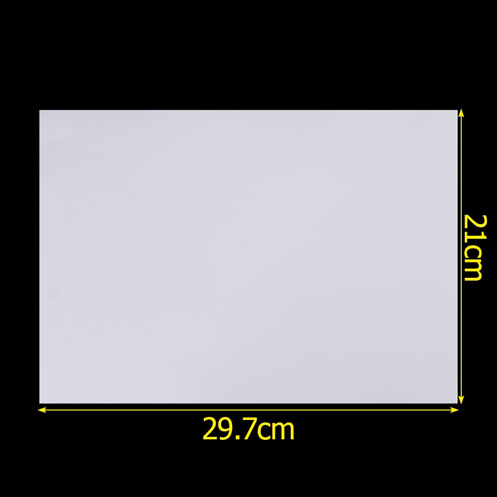 50Pcs A4 Laminating Pouches Self Adhesive Stickers Paper Gloss Laminator Sheets Sleeves Package Label Office School Supplies