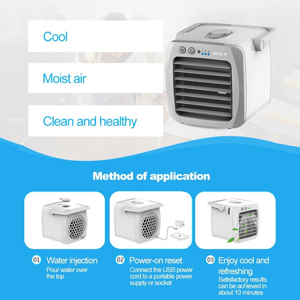 Mini air conditioning  g2t klimaanlæg personlig bærbar usb lille køler