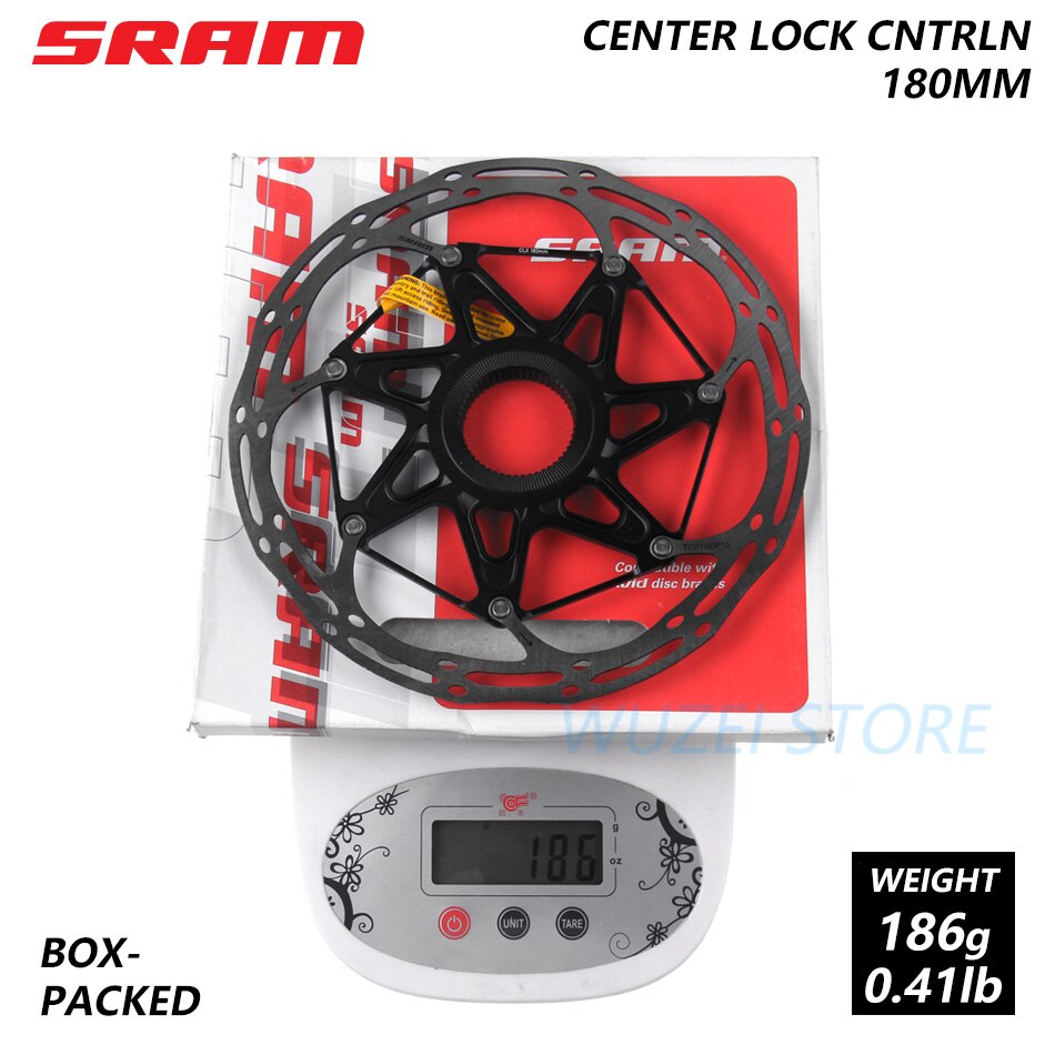 SRAM AVID-disco de freno central G3, 160/180/203mm, HS1, 6 tornillos, rotor, CNTRLN XR, rotores de disco de bloqueo central, 1 unidad