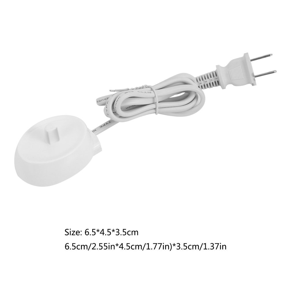 110-240v udskiftning af elektrisk tandbørstelader, der passer til braun oral-b  d17 oc18 tandbørsteopladningsholder model 3757