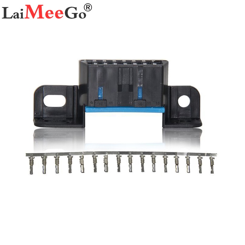 Car Auto OBD OBD2 OBDII Female connector J1962F OBD OBD2 OBDII 16 Pin Female Connector