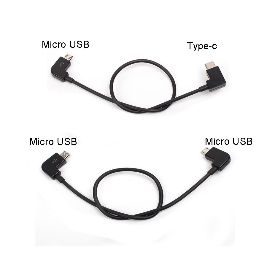 Data Kabel Voor Dji Spark/Mavic Pro/Air Control Micro Usb Naar Type C/Micro Usb Adapter lijn Voor Xiaomi Huawei
