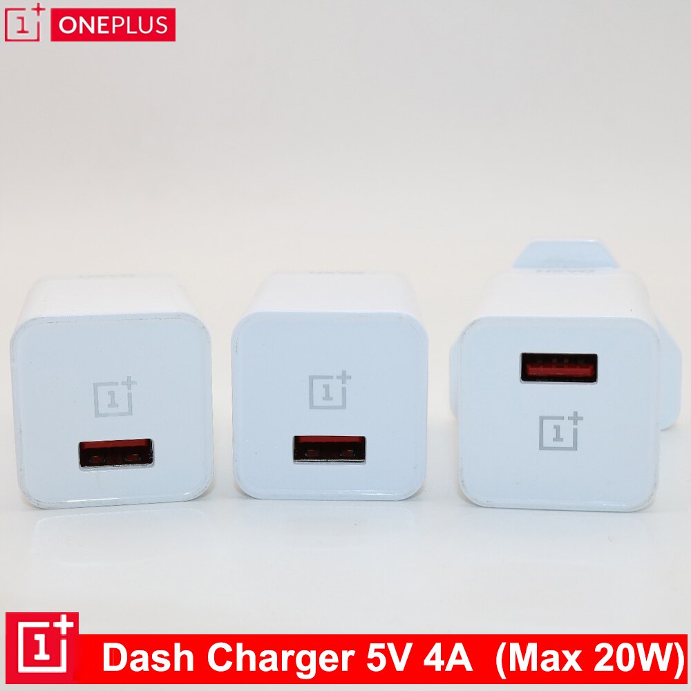 Eu/us /uk 20w original oneplus dash charger 5v/4a schnellladekabel 1m usb-c dash-kabel netzteil für oneplus 6t 5t 5 3t 3