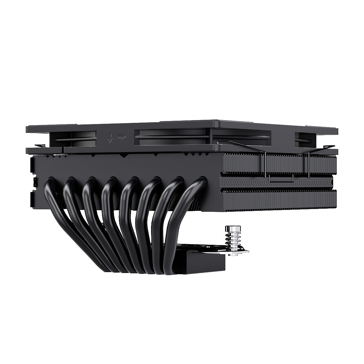TEUCER UT75 8 Heat Pipe CPU Cooler TDP 200W Equipped with UT12015 FDB Fan For AM5 AM4 and Intel LGA1700 1200