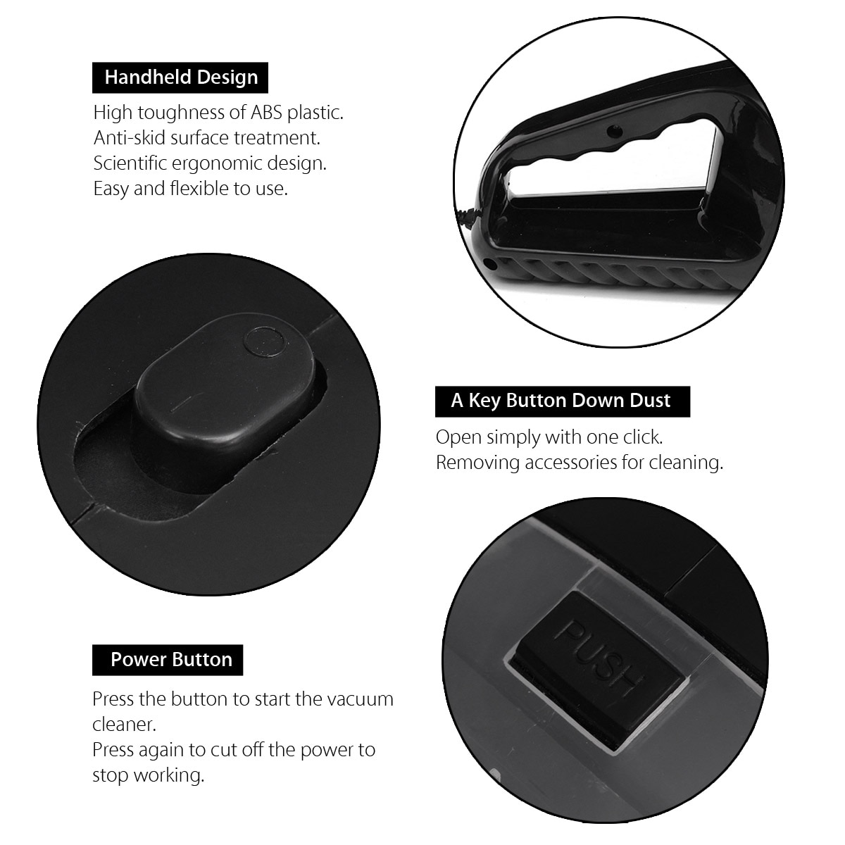 Auto Hause Staubsauger 150W 12V Mini Portable Handheld Auto Staubsauger Nassen und Trockenen Dual Verwenden Auto vakuum Aspirateur