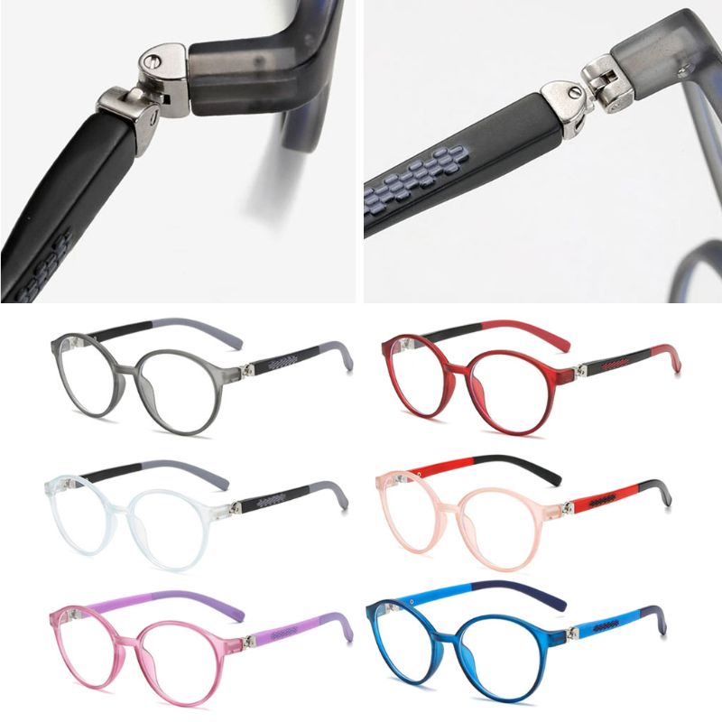 Gafas protectoras de luz azul, montura para niños, gafas de , lentes transparentes, gafas de ordenador para niños