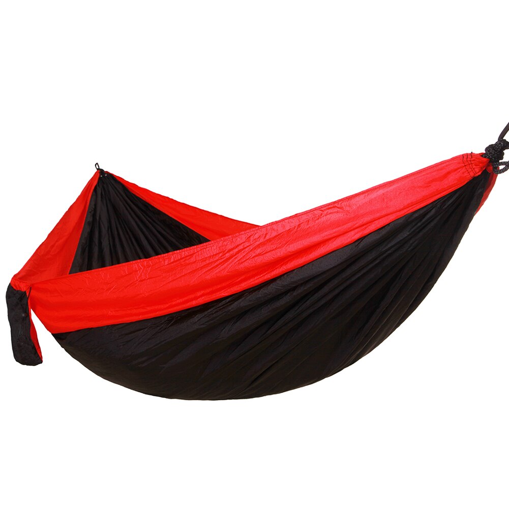 Hamaca portátil para exteriores, para viajes, supervivencia, caza, cama para dormir, hamaca para relajarse, 2 correas, 2 mosquetones: G