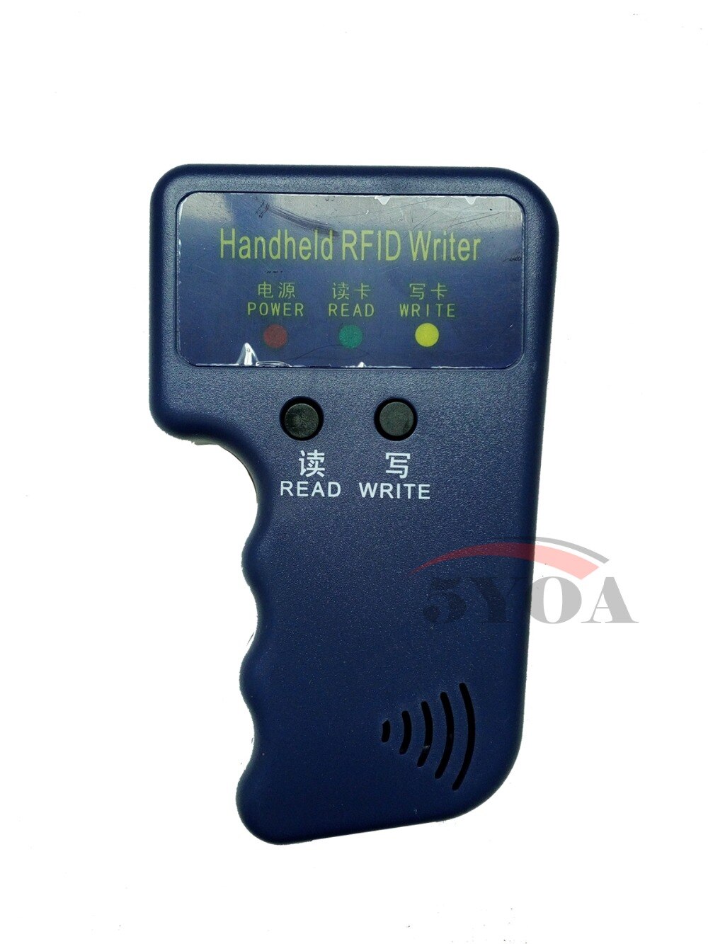 5YOA Handheld 125KHz EM4100 RFID Copier Writer Duplicator Programmer Reader + 3Pcs EM4305 T5577 Rewritable ID Keyfobs Tags Card