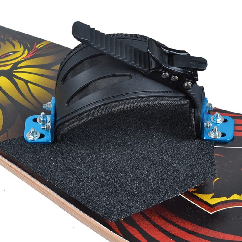 Fuß Bindung Gerät Berg Rolle Elektrische Skateboard Zubehör Fuß Abdeckung Bindung Fixateur Rolle skaten Acce