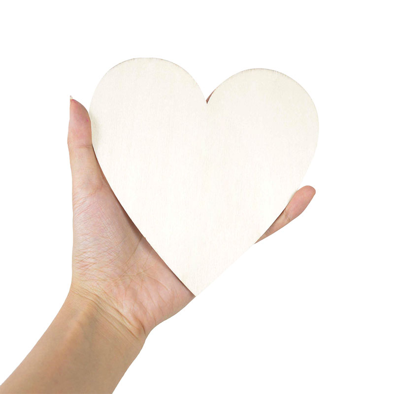 5 kpl 8-15cm sydämenmuotoista puuviipaletta keskeneräinen tyhjä puusydämet koristeet jouluhääjuhlat scrapbooking tee itse askartelu