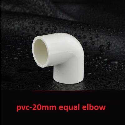 20mm/25mm Pvc Pipe Parts Straight Equal Elbow Tee Coupling Connectors 1/2" Or 3/4" Female Male To 20mm Reducing Tee Joint: Silver