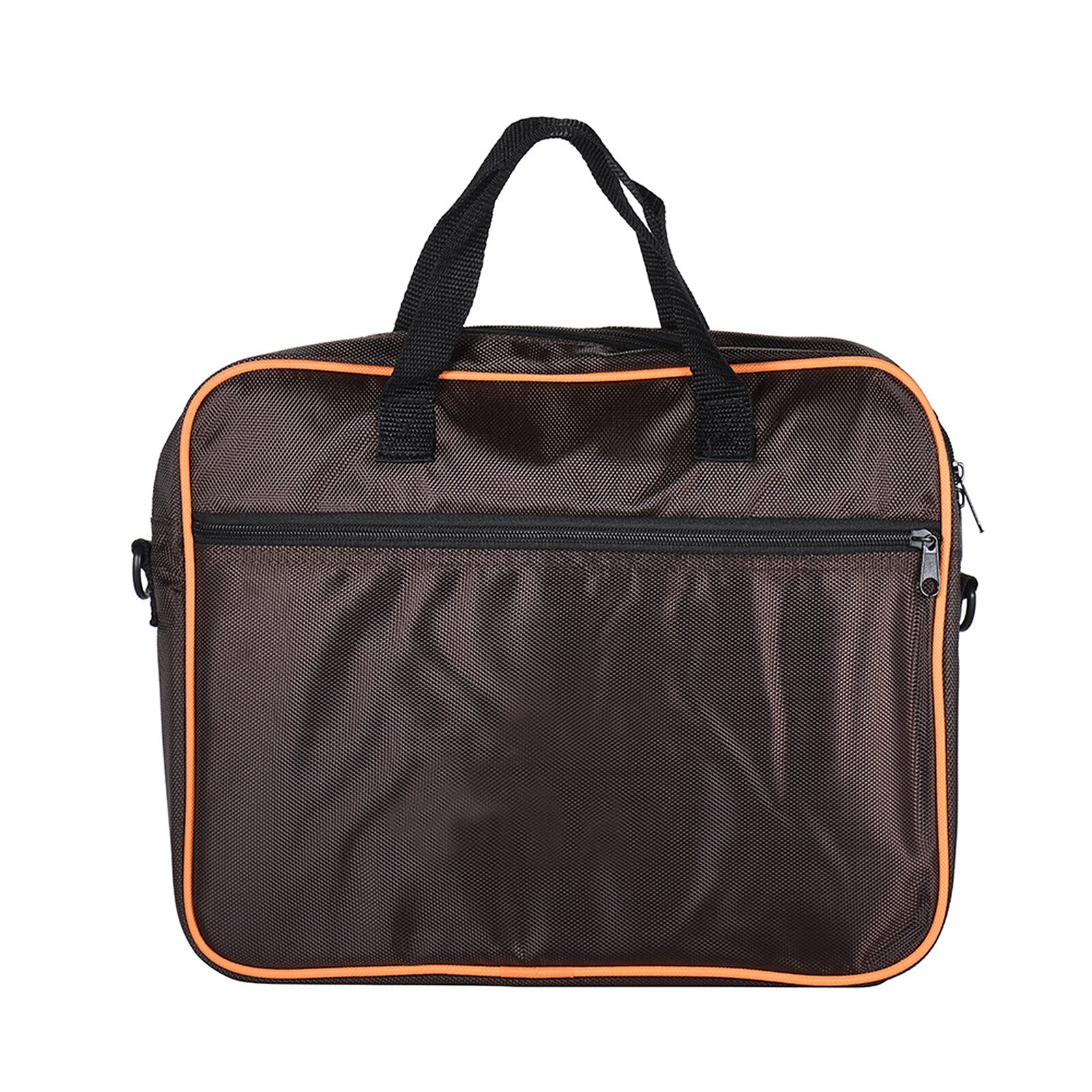 ammoon Compact Travel Flat Box Drum Carry Bag Handbag Flat Hand Drum Case with Shoulder Strap: Default Title