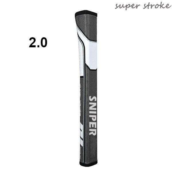 SS putter grips GT 1.0/2.0 size golf putter with no Taper Technology: 2.0-gray white