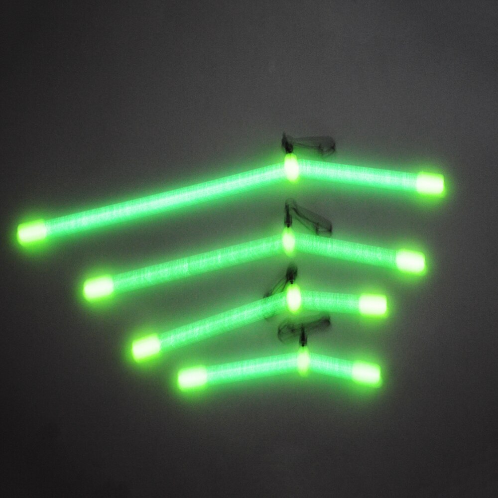 Mnft 6 stk anti-tangle bomme havfiskegrej plastrør balancebeslag lysende fiskegruppe fiskesnøre pesca