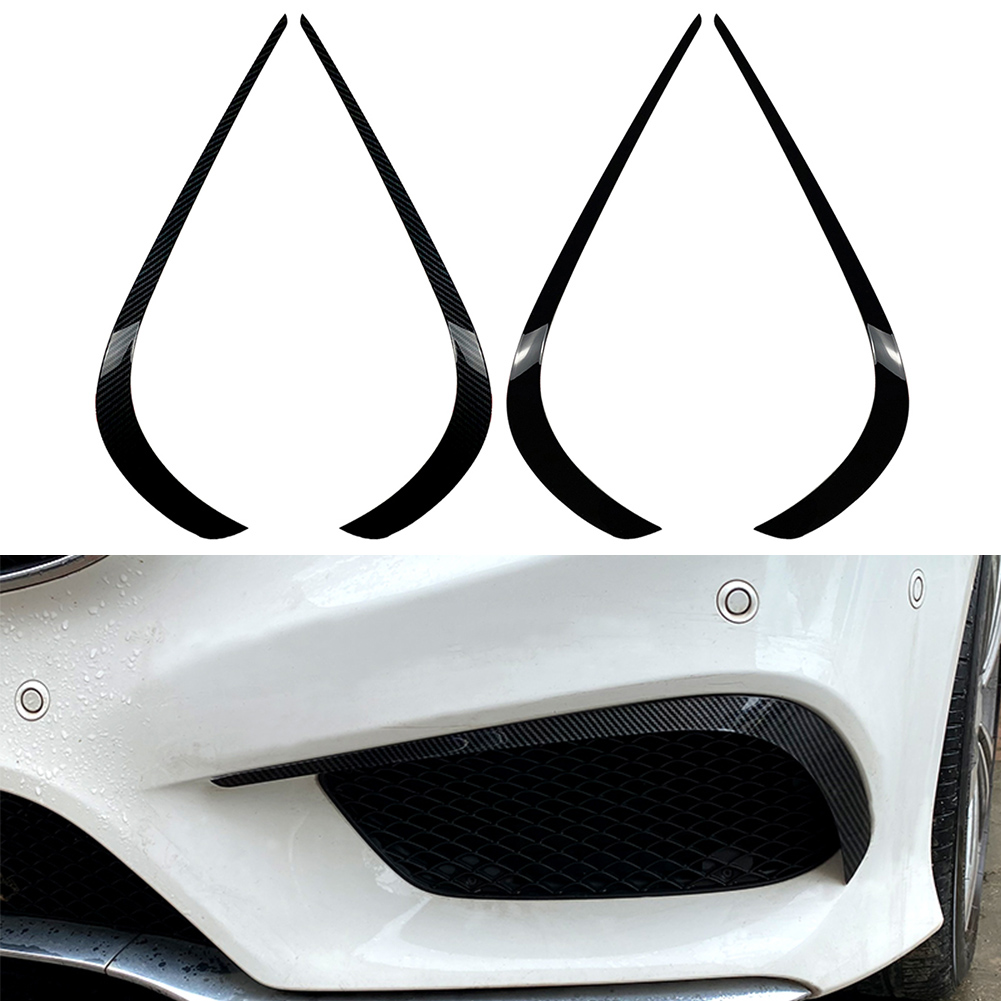 Parachoques delantero ABS para mercedes-benz, divisor de Alerón, embellecedor decorativo para Clase E AMG W212, Facelift , , , , 2 piezas